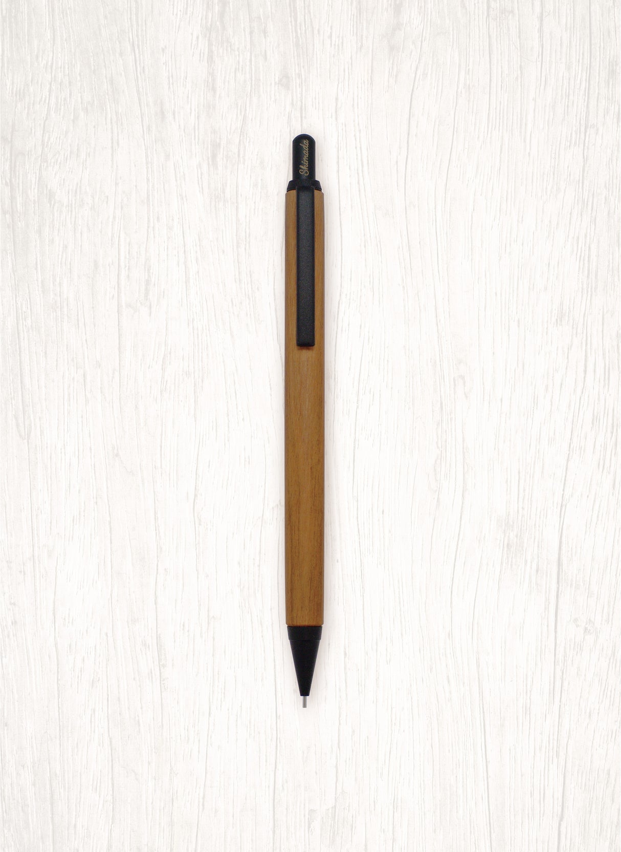 ノック式細軸ペンシルブラック【桜（さくら）】