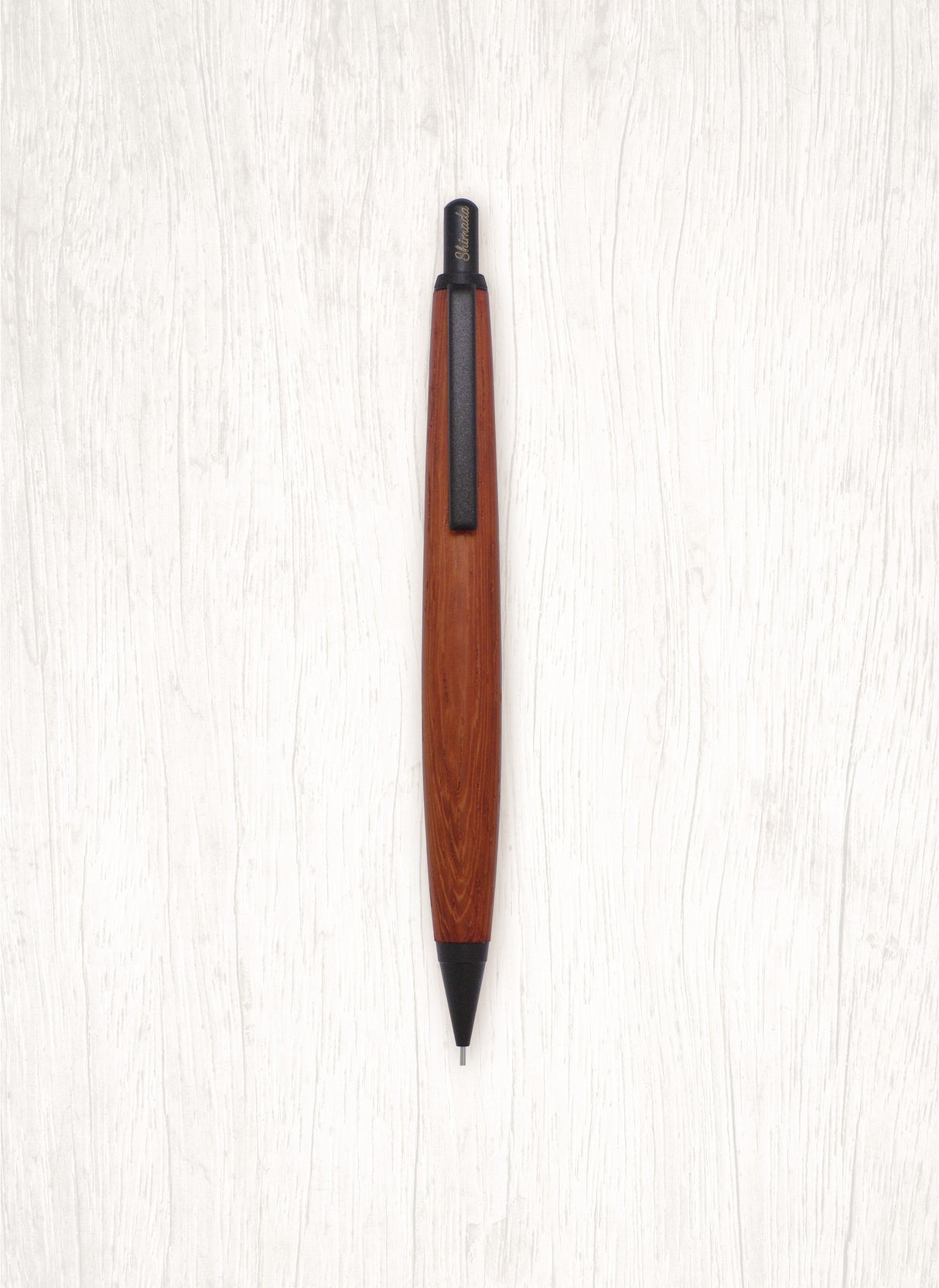 ノック式ペンシルブラック【アフリカンパドック】